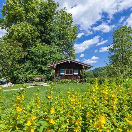 Pension Waldklause, Doppelzimmer mit Balkon, Dusche, WC Königssee Exterior foto
