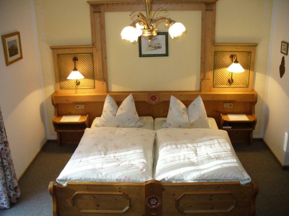 Pension Waldklause, Doppelzimmer mit Balkon, Dusche, WC Königssee Exterior foto