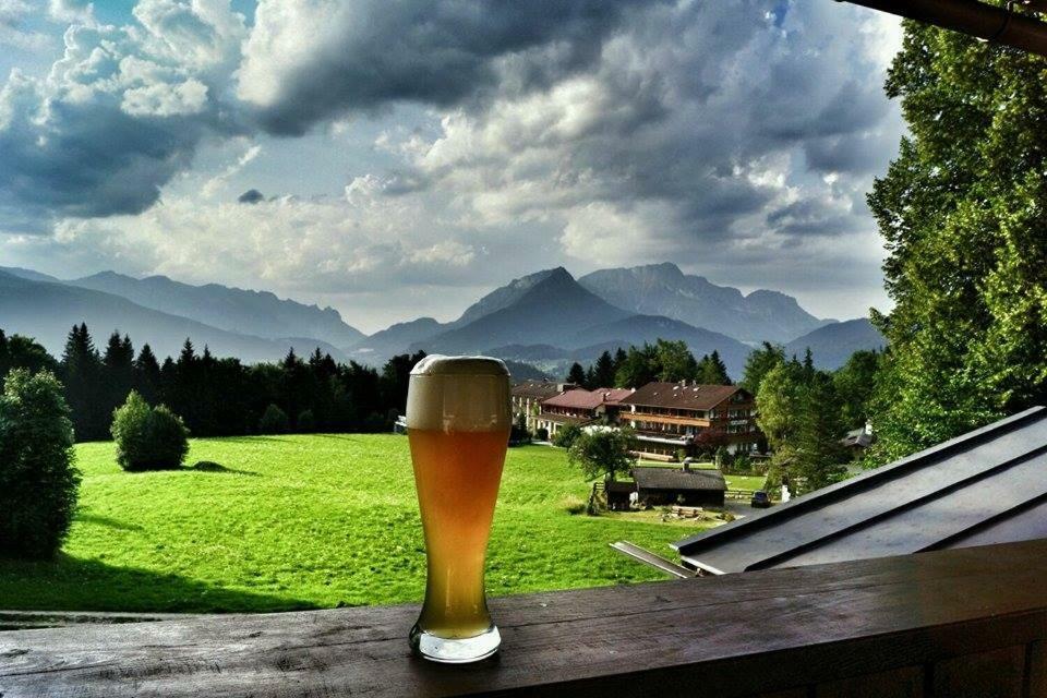 Pension Waldklause, Doppelzimmer mit Balkon, Dusche, WC Königssee Exterior foto