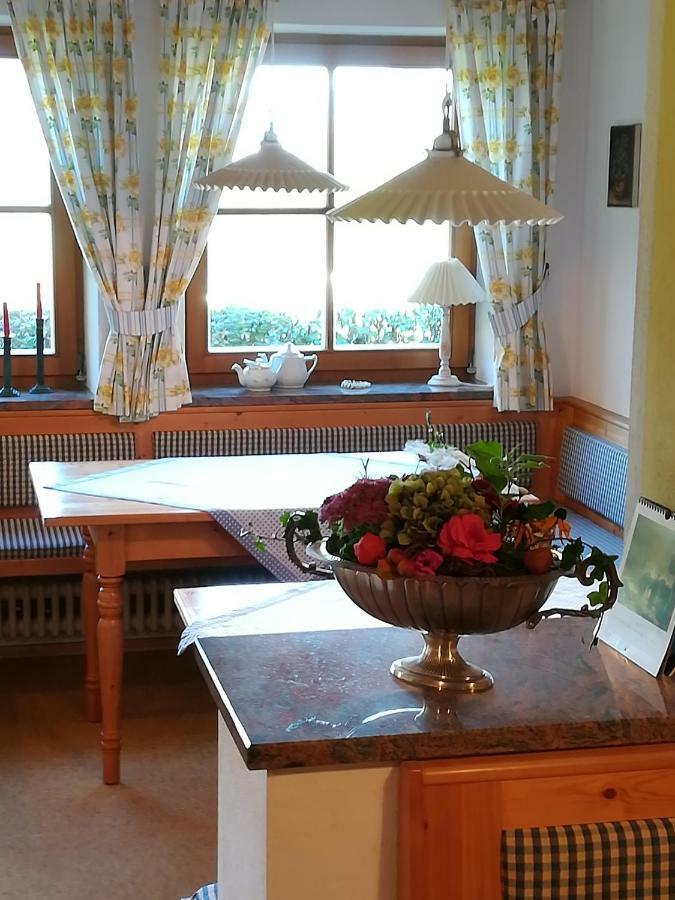 Pension Waldklause, Doppelzimmer mit Balkon, Dusche, WC Königssee Exterior foto